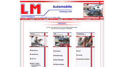 Desktop Screenshot of lm-automobile.com