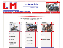 Tablet Screenshot of lm-automobile.com